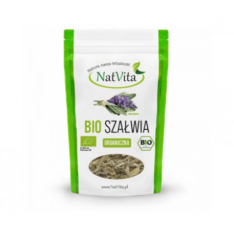 Szałwia BIO pocięta 100g NatVita