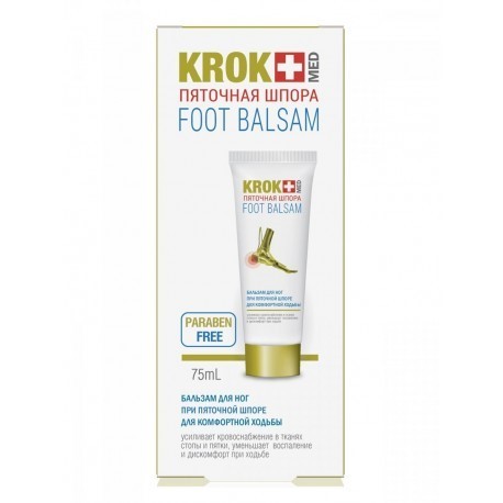 Krok Med balsam do stóp na ostrogę piętową 75ml