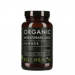 Wheatgrass Powder Organic – sproszkowana młoda pszenica BIO 100g KIKI HEALTH
