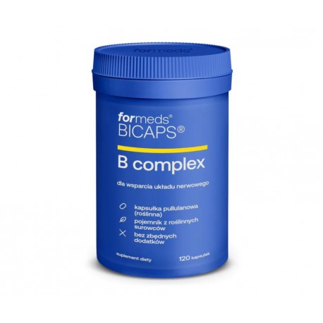 Formeds Bicaps B Complex 120kaps.