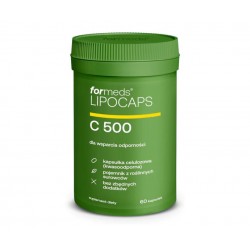 Formeds Liposomalna witamina C- LIPOCAPS C 500 60kaps. - 30 dni stosowania