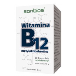 Witamina B12 Metylokobalamina 30kaps. Sanbios