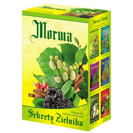 Asz Sekrety Zielnika Morwa mieszanka 40X3g Cukier