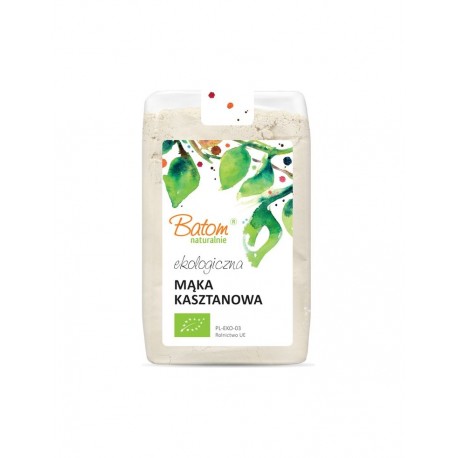 Mąka kasztanowa 250g BATOM BIO