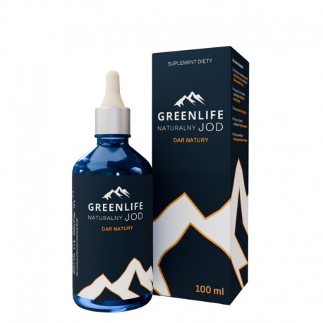 Naturalny Jod GreenLife 100ml Plus Minerały