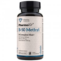 Pharmovit B-50 methyl B-Complex 60kaps.