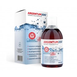 Srebro Koloidalne 50 ppm, Argentum200 tonik 500 ml Aura Herbals