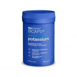 BICAPS® POTASSIUM- cytrynian potasu 360mg potasu 60kaps. ForMeds