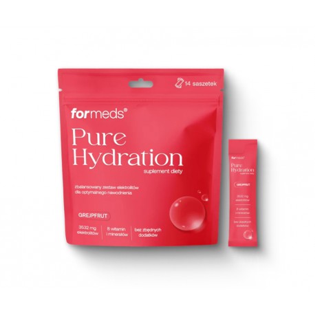 Elektrolity Pure Hydration Grejpfrut 14sasz. Formeds