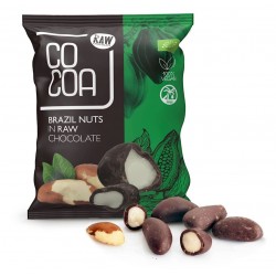 ORZECHY BRAZYLIJSKIE W SUROWEJ CZEKOLADZIE BIO 70 g - COCOA