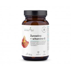 Żurawina 800 mg + Witamina C, kapsułki 60 szt. Aura Herbals