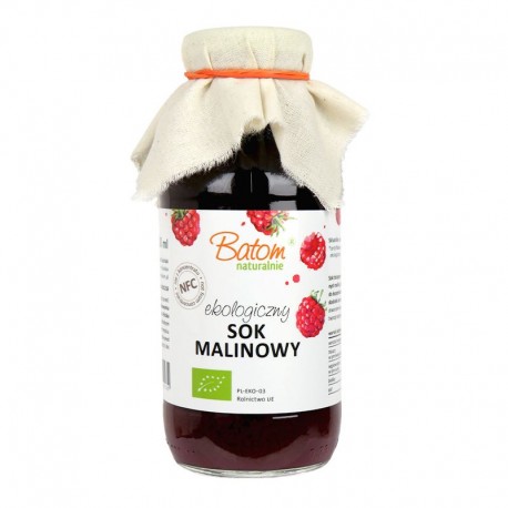 SOK MALINOWY NFC BIO 750 ml - BATOM