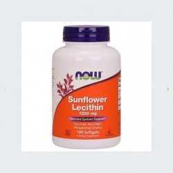 Now Foods Lecytyna Słonecznikowa 1200mg 100 kapsułek żelowych