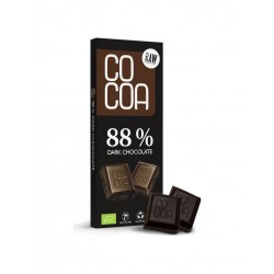 CZEKOLADA CIEMNA 88 %  BIO 40 g - COCOA