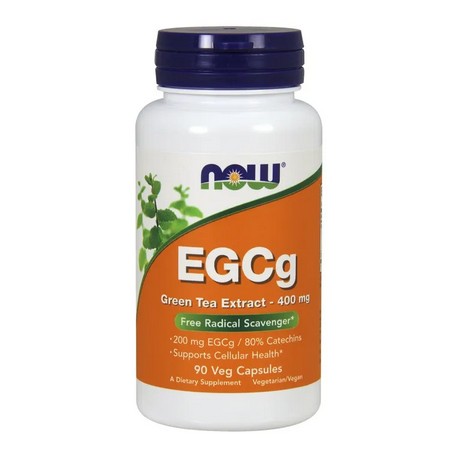 Ekstrakt z zielonej herbaty (Camellia sinensis) EGCG 400mg 90kaps. NOW FOODS