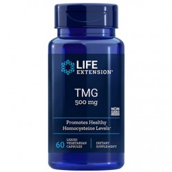 Betaina TMG 500mg 60kaps. Life Extension