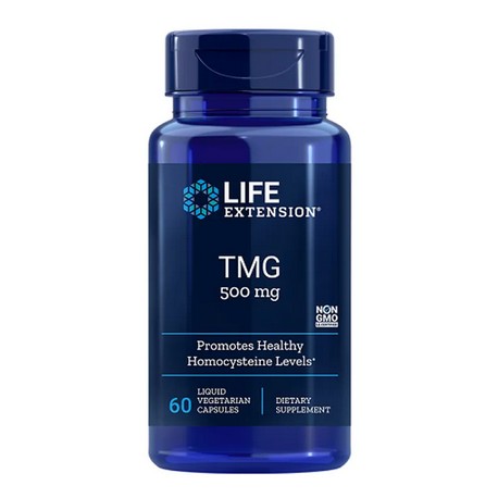 Betaina TMG 500mg 60kaps. Life Extension