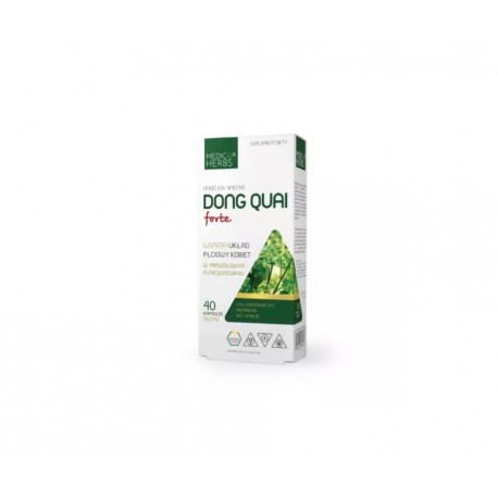 Medica Herbs Dong Quai forte 560 mg 40 kaps.