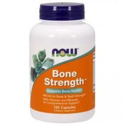 Mocne kości- Bone Strength 120 kaps. NOW FOODS