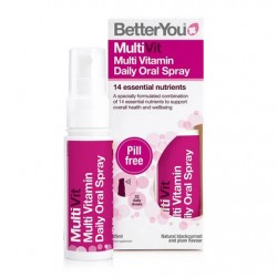 Multiwitamina w sprayu o smaku porzeczki i śliwki- MultiVit, Blackcurrant and Plum - 25 ml BetterYou