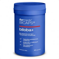 Formeds BICAPS® BILOBA+  60kaps. Miłorząb z dodatkami