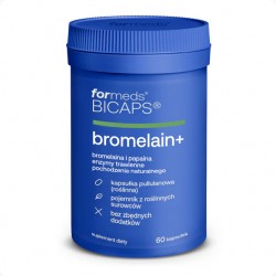 BICAPS BROMELAIN- 500mg bromelina z papainą 60kaps. Formeds