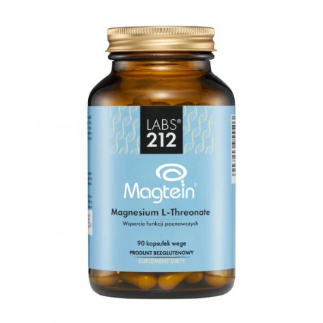 LABS212 Magnesium L-Threonate Magtein - L-Treonian magnezu 90 kaps.
