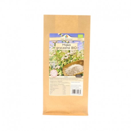 Pięć przemian Mąka Gryczana Bezglutenowa Biała 1kg