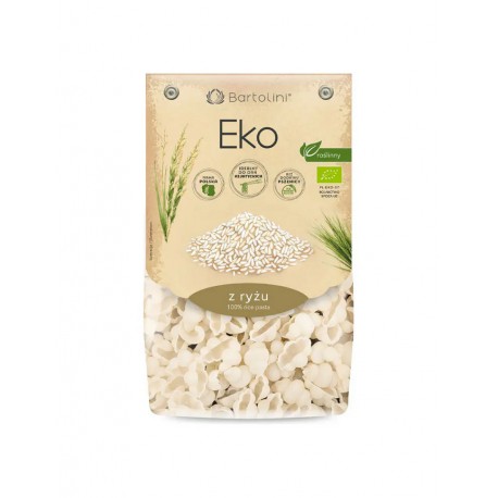 Makaron ryżowy muszelka 250g BARTOLINI BIO