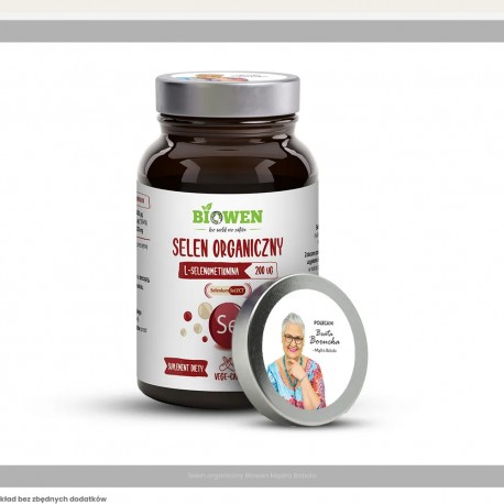 Selen Organiczny 200mcg 100kaps. Biowen