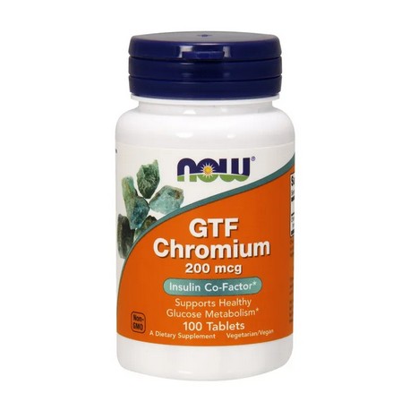 Chrom GTF 200mcg 100tabl.