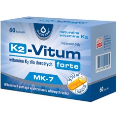 K2MK7 K-Vitum forte 75 µg 60 kaps. Oleofarm