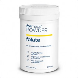 POWDER folate- folian w proszku 60 porcji Formeds
