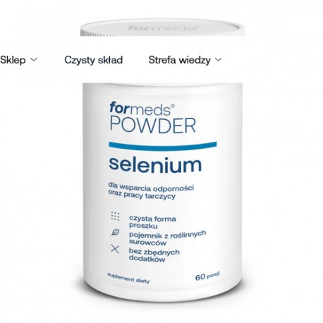POWDER selenium 60 porcji Formeds