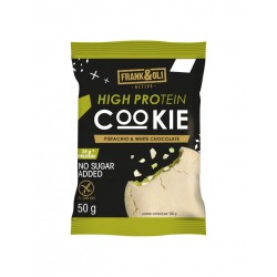 Ciasteczko proteinowe czekoladowe pistacjowe bez cukru 50g FRANK&OLI