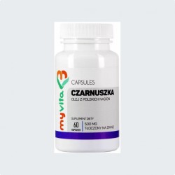 Myvita Olej z Czarnuszki 500mg 60kaps.