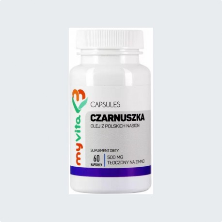 Myvita Olej z Czarnuszki 500mg 60kaps.