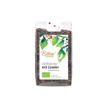 Ryż czarny pełnoziarnisty 500g BATOM BIO