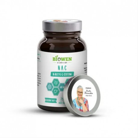 NAC 600 mg 100 kapsułek Biowen