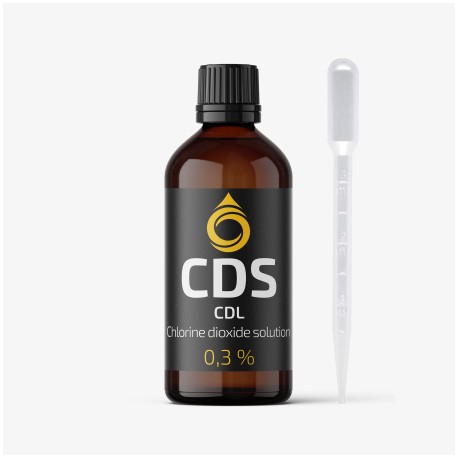 CDL CDS krople 0,3% Roztwór dwutlenku chloru 3000ppm 100ml NatVita
