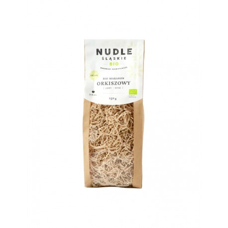 Makaron orkiszowy nitki 250g NUDLE ŚLĄSKIE BIO