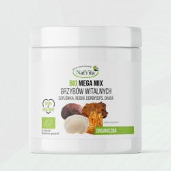 Grzyby Witalne BIO MEGA MIX mielone 100g NatVita