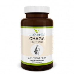Medverita Chaga Ekstrakt 60 kaps.
