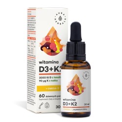 Witamina D3 2000 IU + K2 + Omega-3, krople 30 ml