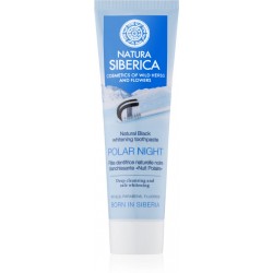 Pasta Do Zębów Bez Fluoru Wybielająca Natura Siberica Noc Polarna 100g