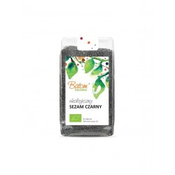 BIO Sezam czarny niełuskany 250g BATOM BIO