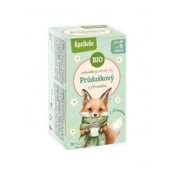 Herbatka dla dzieci Bajkowa liść babki dzika róża ekspres 20T APOTHEKE BIO