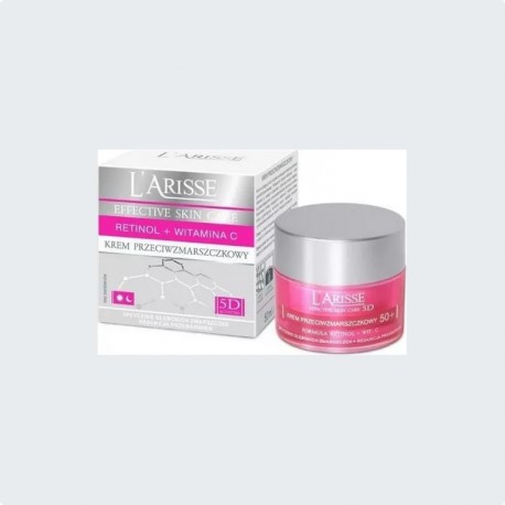 AVA 5D L'arisse krem 50+ z retinolem i witaminą C 50ml