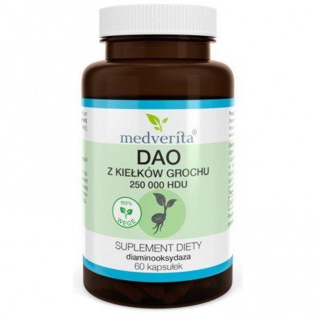 Medverita DAO z kiełków grochu 60 kaps.
