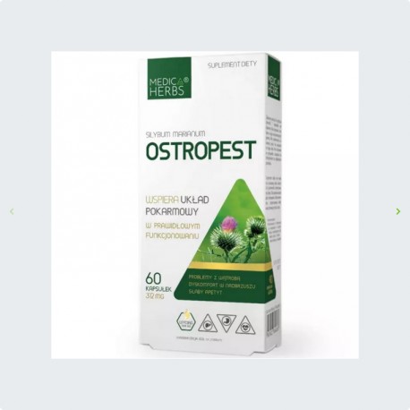 Medica Herbs Ostropest 60 kaps.